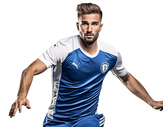 Player graphic for WBet sports betting.